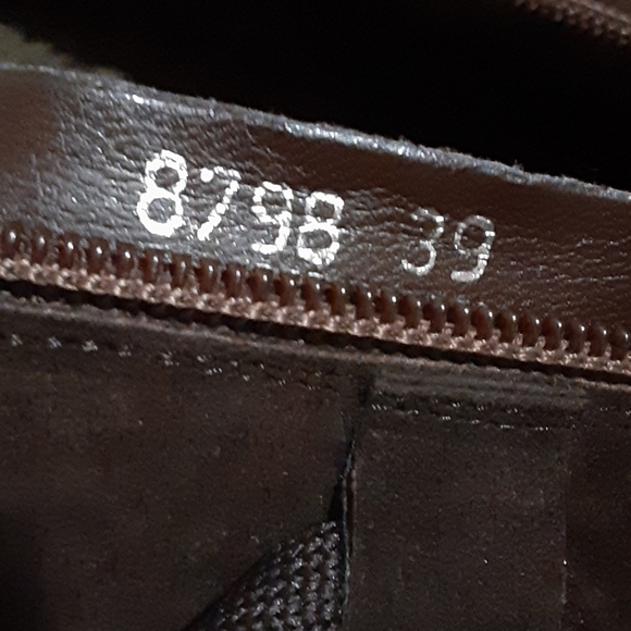 FRIZZANTE brown suede leather boots size 9 - Picture 9 of 10